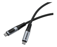 VERBATIM Sync & Charge Cable USB-C to USB-C 240W 40 Gbps Display 120 - 1340218 - zdjęcie 2